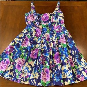 Lauren - Ralph Lauren Dress 14P - floral dress